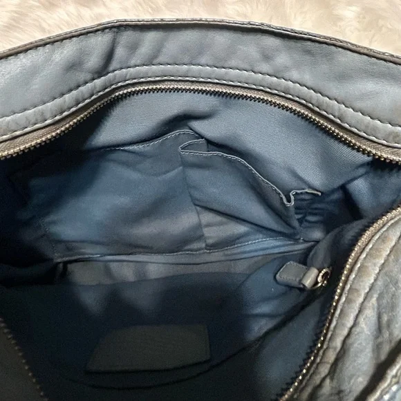 Coach Sky Blue Zoe Hobo Bag - Picture 13 of 16